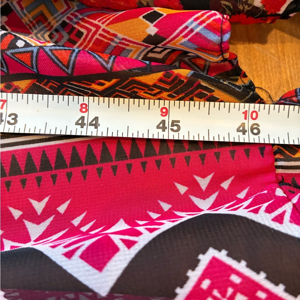 Bohemian Women's Kimono - Pink and Black - Picture 5 of 6